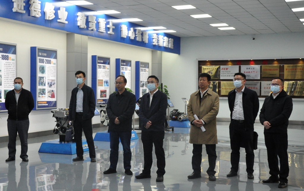 云南省委组织部、昆明市委组织部辅导到云南J9集团动力集团有限公司发展调研